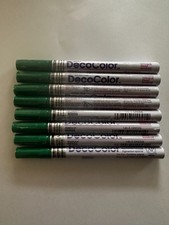 extra fine decocolor paint marker GREEN