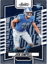 2023 Panini Absolute #154 Jack Campbell Black Detroit Lions