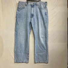 Levi Straus & Co Pants Men's 38X30 Blue Regular Fit Bootcut Denim Jeans Pants