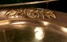 antik WMF Servier Platte Teller silber versilbert div. Punzen 2x29x40 Jugendstil