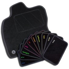 Auto-Fußmatten Band Naht farbig für Cupra Terramar 2024 - Autoteppiche