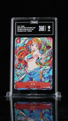 TAG 9 MINT Japanese One Piece 2024 Nami ST01-007 Storage Box Set