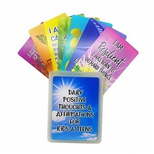 Positive Affirmation Cards for Kids and Teens - 54 Affirmations, 150 