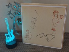 She & Him SIGNED LP Volume One ZOOEY DESCHANEL & M. WARD Vinyl Record