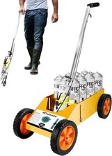 2 in 1 Detachable Parking Striping Line Marking Machine and Upgraded, Yellow