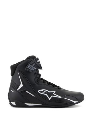 Alpinestars Faster 4 schwarz-weiss Motorradschuhe Sommer - Größe wählbar 