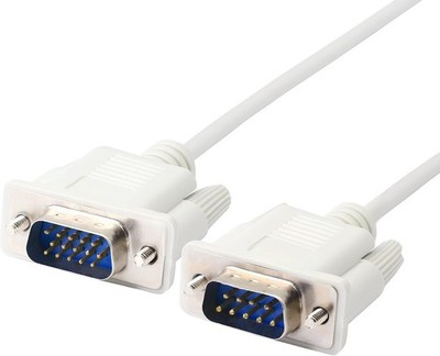 Universal 1,4m RS232 DB9 9 Pin Stecker auf VGA 15 Pin Stecker Seriell Adapter Leitung Kabel
