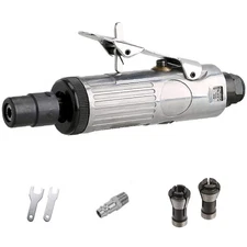 CILEONBE 1/4 Inch Air Die Grinder, 25,000 RPM Free Speed,1/4 Inch (6MM) and 1...