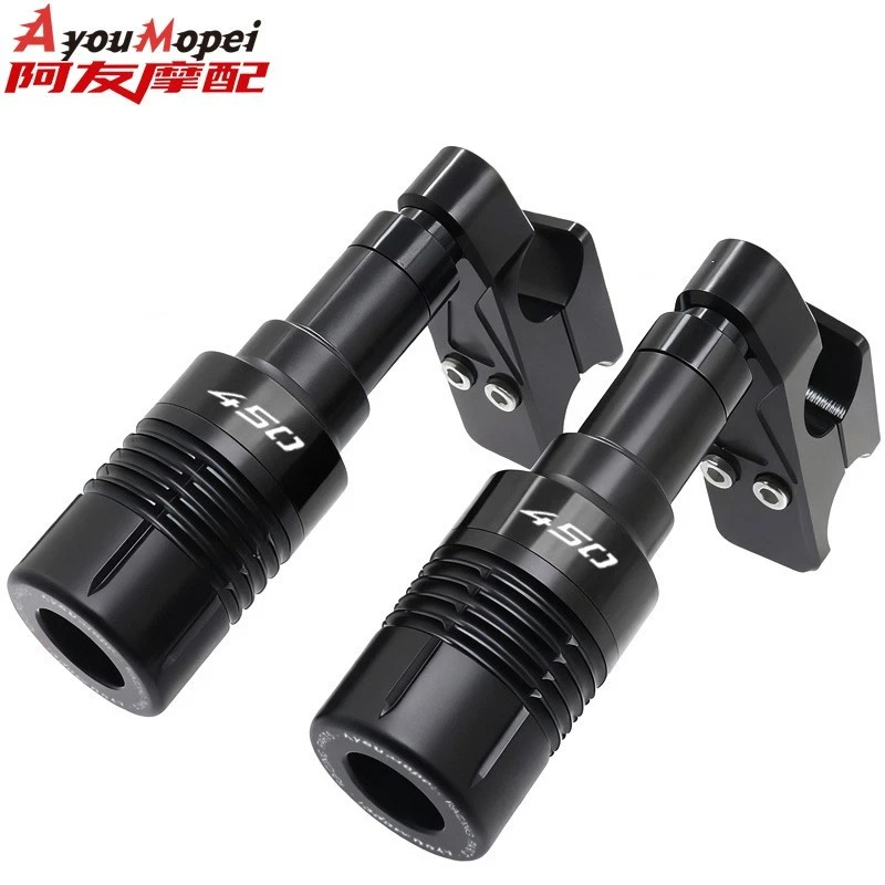 Ползунки рамы с ЧПУ защита от аварий для CFMOTO 450SR 450NK 450SRS 2022-2025 - Изображение 4 из 4