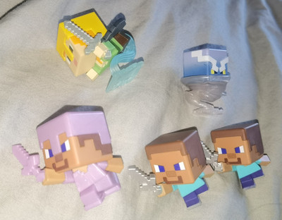 Minecraft Mini Mode Swamp Spawn Egg Mini Figur (Charakter auswählen)