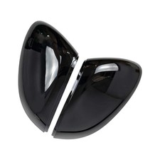 Spiegelkappen Schwarz Glanz Gehäuse L+R Für VW Golf VIII ID.3 ohne Side Assist