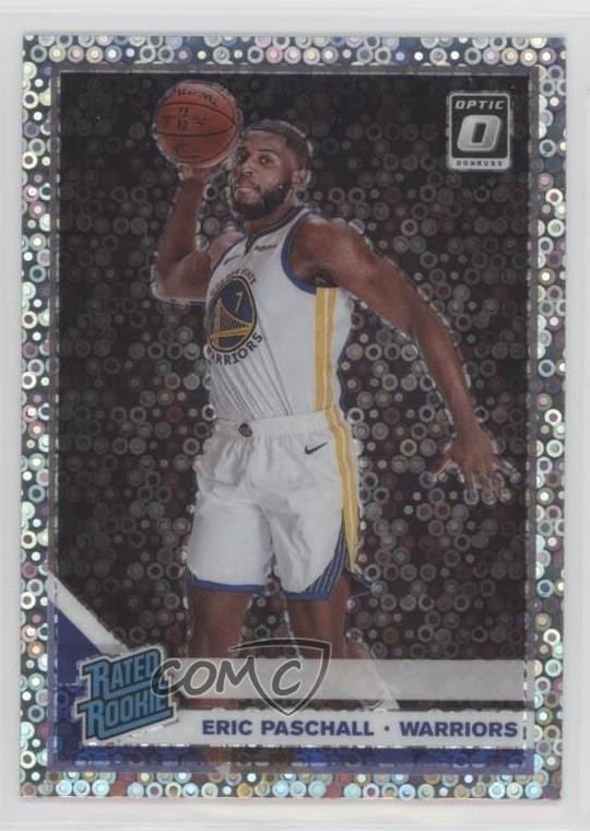 2019 Panini Donruss Optic Rated Rookie Fast Break Prizm Eric Paschall #199 n1u