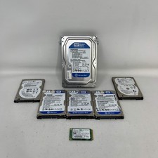 Lot of 7 Western Digital,Seagate,Sk Hynix HDD SSD 3x250GB,1x500GB ,1x120GB,1x256