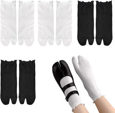 4 Paar Tabi Socken Für Damen, Flip Flop Sock...