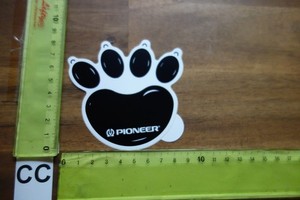 Alter Aufkleber Musik HiFi Audio TV Lautsprecher PIONEER