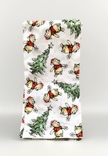 NEW Disney Winnie The Pooh  Christmas Trees 2pc Kitchen Dish Towel Set 16"x 26"