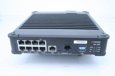 PALO ALTO PA-440 NEXT GEN FIREWALL SECURITY APPLIANCE, NO POWER ADAPTER   T7-A9