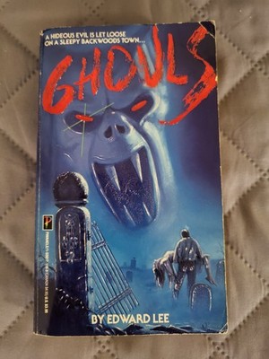 Ghouls by Edward Lee 1988 First Printing Vintage  Horror Paperback