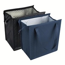 INSULATED LARGE SHOPPING COOL BAG THERMAL FOOD CARRIER TOTE GROCERY BEACH UK
