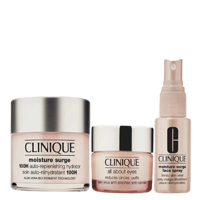 Clinique Moisture Surge Hydrator+125ml+Eye Serum 15ml+Face Spray 30ml