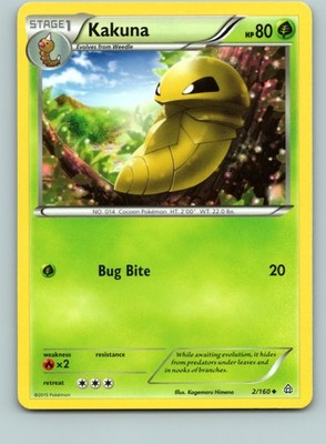 Kakuna | 2/160 Uncommon | XY - Primal Clash | LP