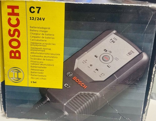 BOSCH AUTOMATIK LADEGERÄT 12V/24V C7 BATTERIELADEGERÄT❤️