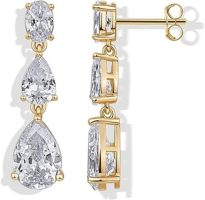 Aretes Argollas En Oro 14k Pendientes Joyería Fina De Moda Regalos Para Mujer
