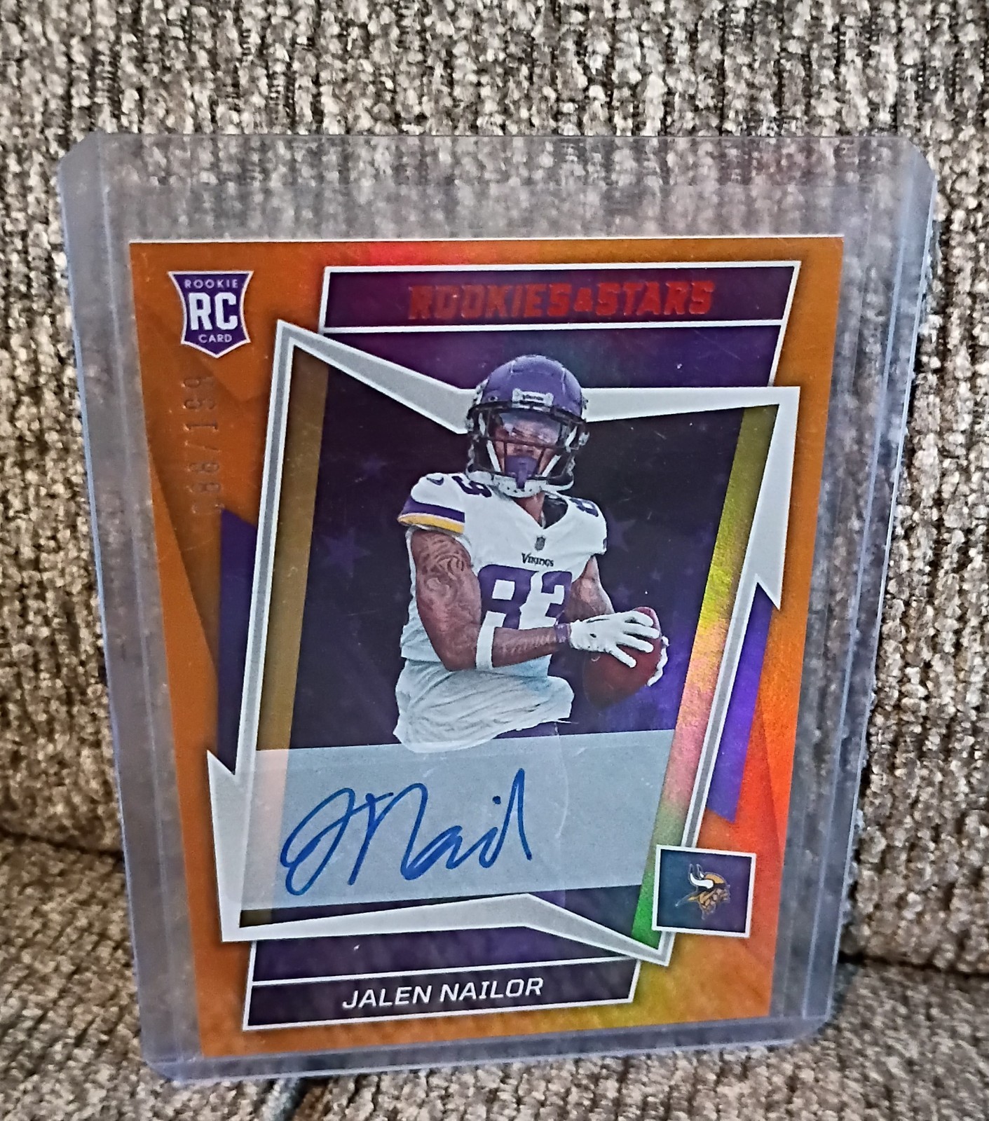 Jalen Nailor Panini Rookies & Stars #159 Signature-Gold