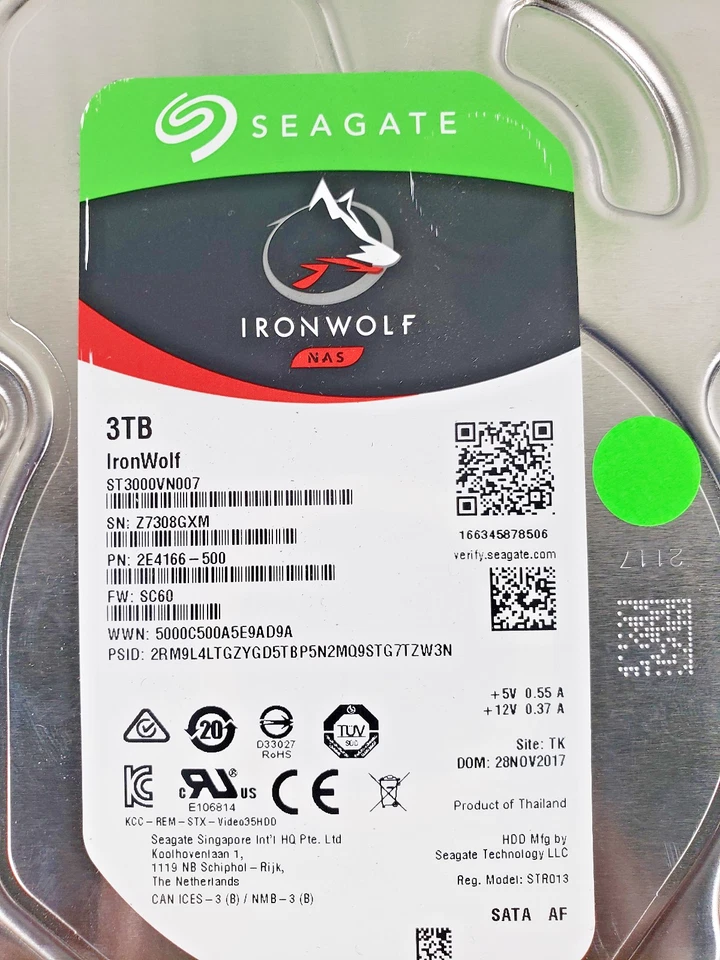 Synology RackStation RS816 4-Bay 3.5" 4x 3TB HDD NAS Network Storage Server - Image 3 of 4