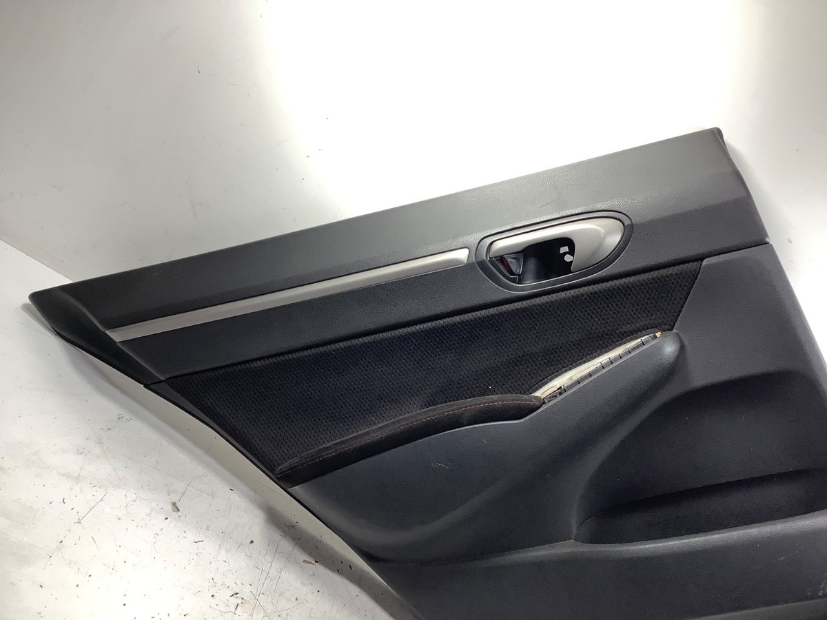 06-011 Honda Civic 4DR SI Left Rear Door Panel Black OEM | eBay