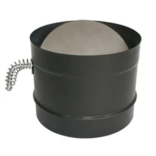 DuraVent 6DBK-DS Single Wall Stove Pipe Damper Section 6 Dia. in.