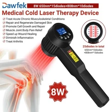 650nm 808nm 8W Red Light Therapy for Tennis Elbow and Golfer's Elbow Pain Relief