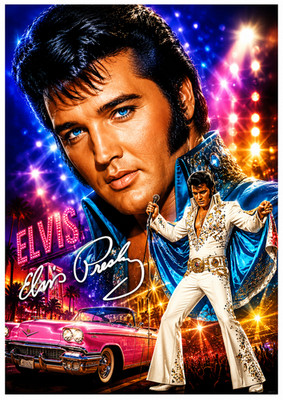   ELVIS PRESLEY   THE KING OF ROCK  N  ROLL  