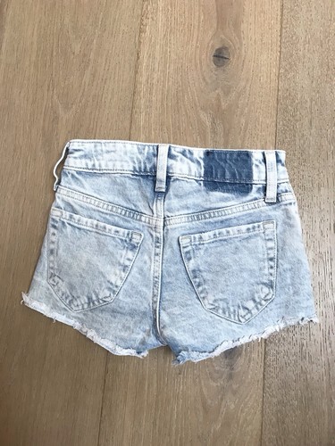 Gap Denim Jean Shorts Size 6 Shortie High Rise - Picture 4 of 4