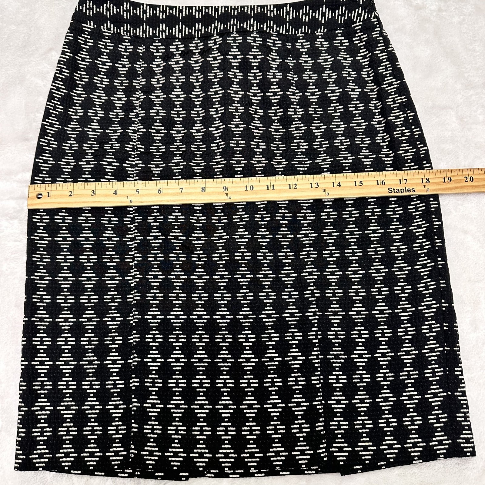 Etcetera Black & White Geometric Pattern Cotton B… - image 11