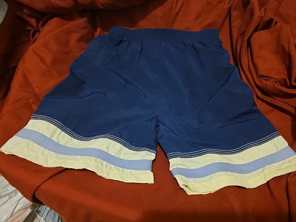 Kitestring Swimming Trunks Size 6 Boy's Blue/ Off White - Image 2 of 4