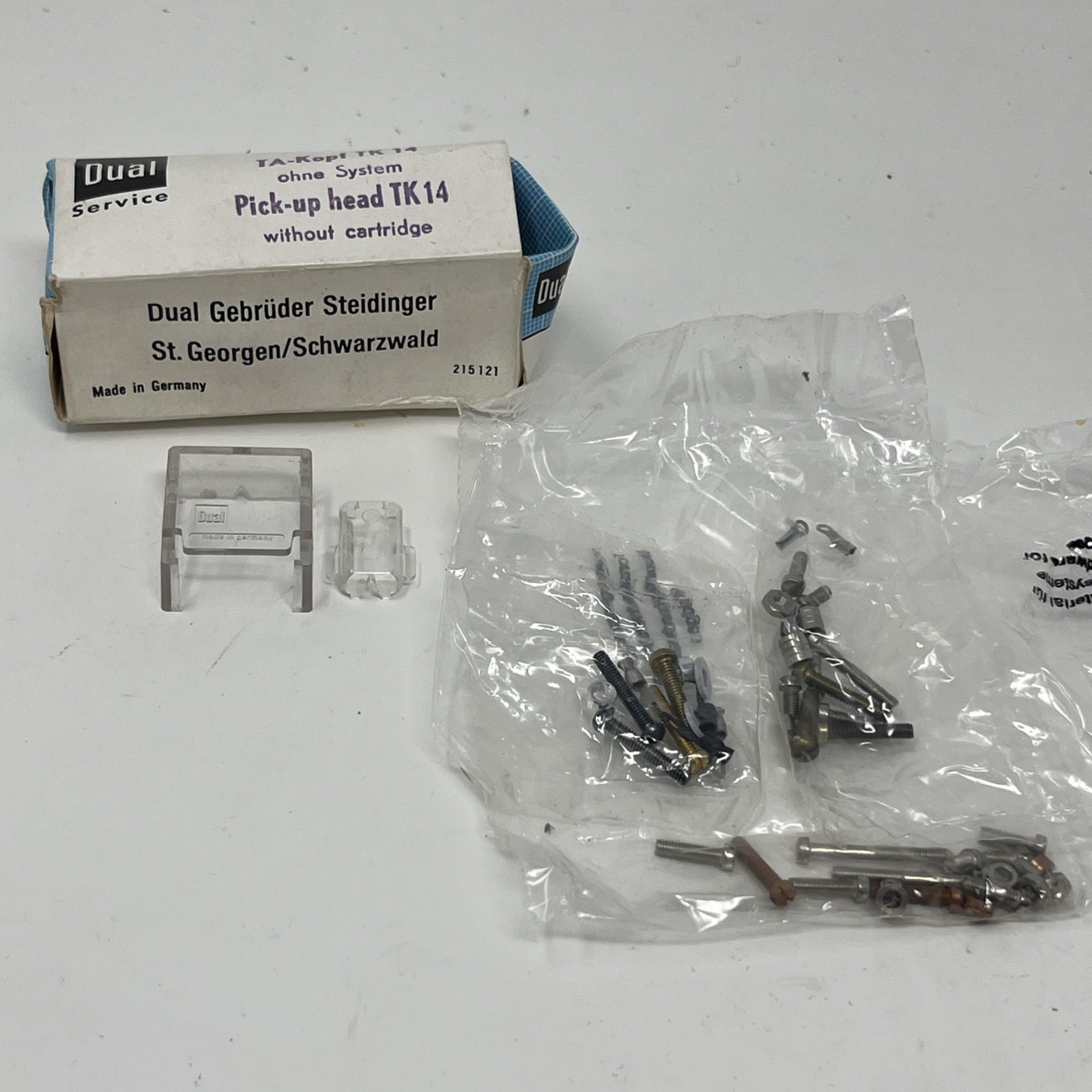 Original DUAL TK-14 Cartridge Alignment Gauge For Turntables + Mounting Hardware