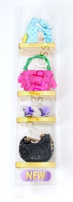 Zuru Mini Brands Fashion Series 4 Display Piece Handbag Purses & Shoes NEW