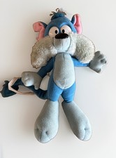 Vintage Warner Bros Tiny Toons Adventures Furrball Stuffed Plush Soft Toy