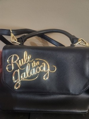 Loungefly STAR WARS Rule the Galaxy Faux Leather Satchel/Crossbody Bag W/ Strap