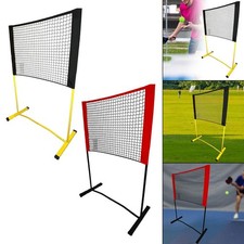 4ft Pickleball Net Strong Metal Frame Pickle Ball Trainer for Game Solo and Dink