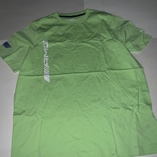 Camiseta para hombre Puma Mercedes AMG Essential Logo verde talla XL $50 NUEVA