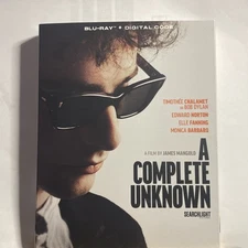 A Complete Unknown (Blu-ray & Digital, 2025) w/Slipcover
