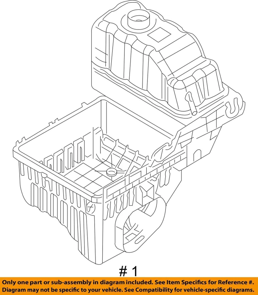 Conjunto de filtro de aire usado se adapta a: Ford Expedition 2007 5,4 L 3 V grado A Foto 4 de 4