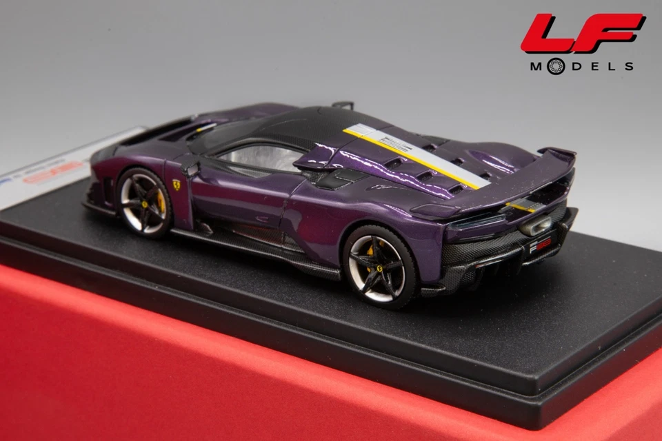 1:43 Ferrari F80 Viola Hong Kong 2024 LS559L - Looksmart - Immagine 3 di 4