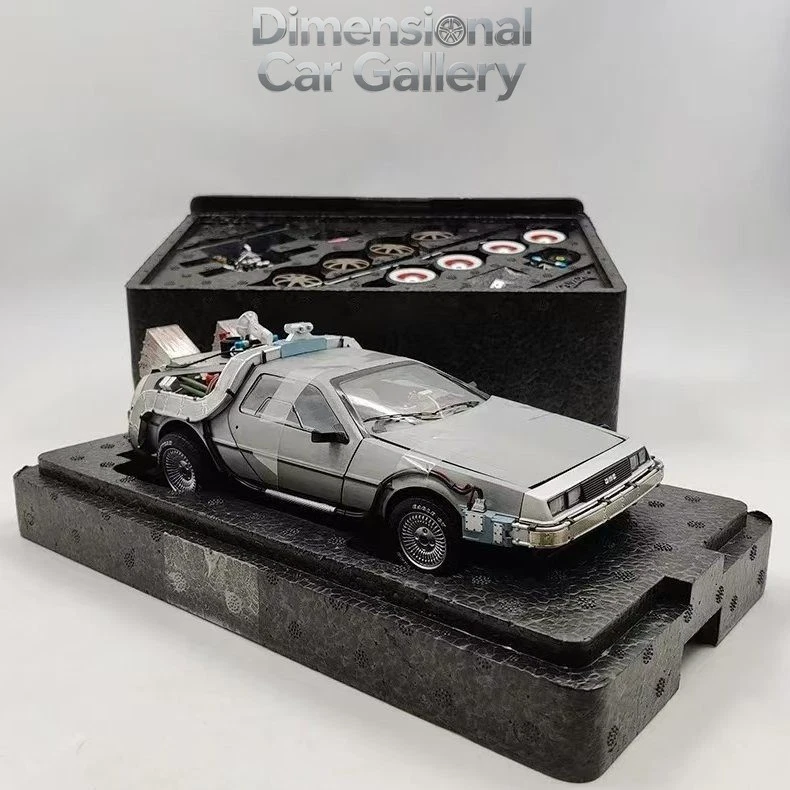 Hot Wheels Back to the Future 1:18 Scale Diecast & Toy Vehicles
