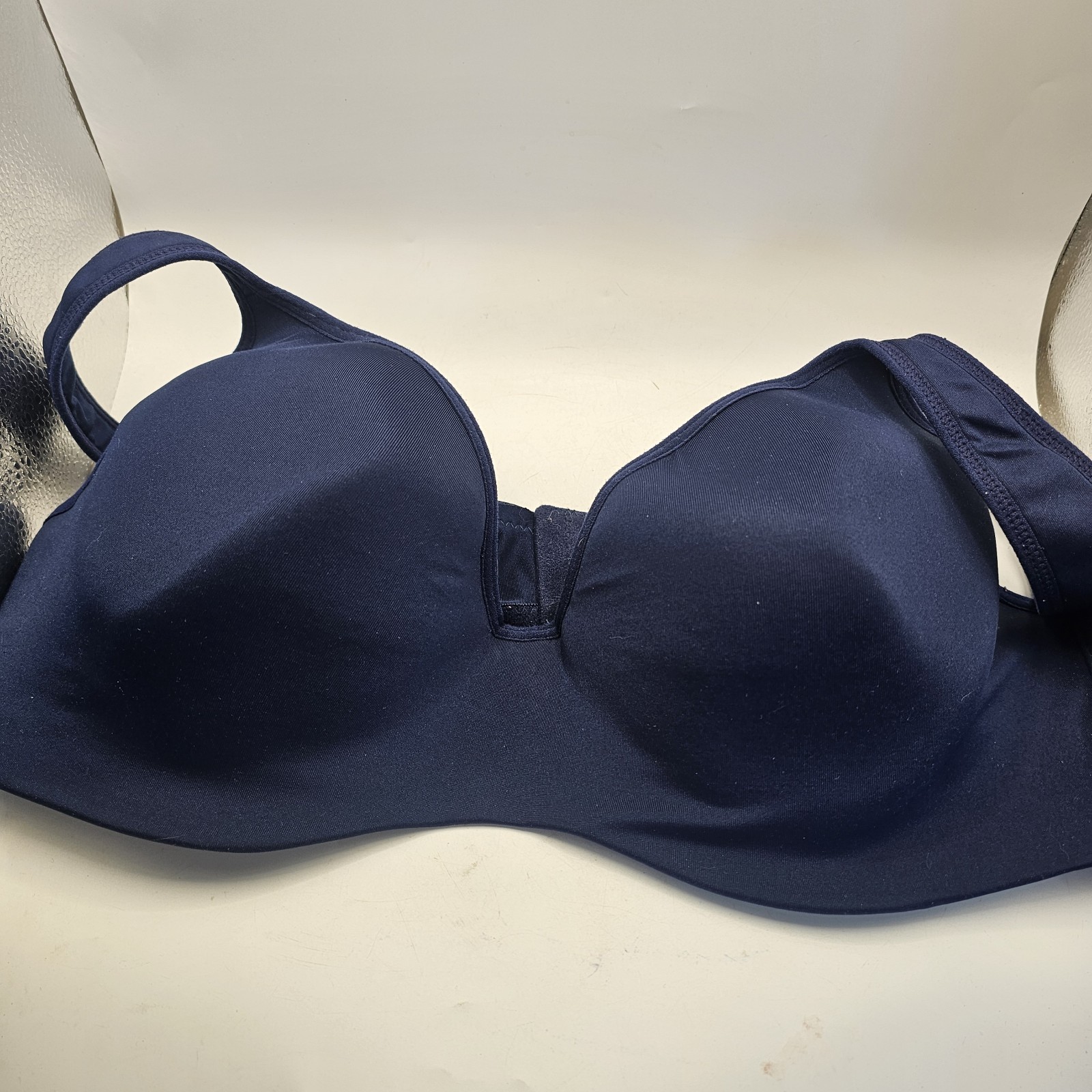 IZOD Bra 40C Women’s RN7122 Navy Full Figure Hidden Wire With Comfort Straps