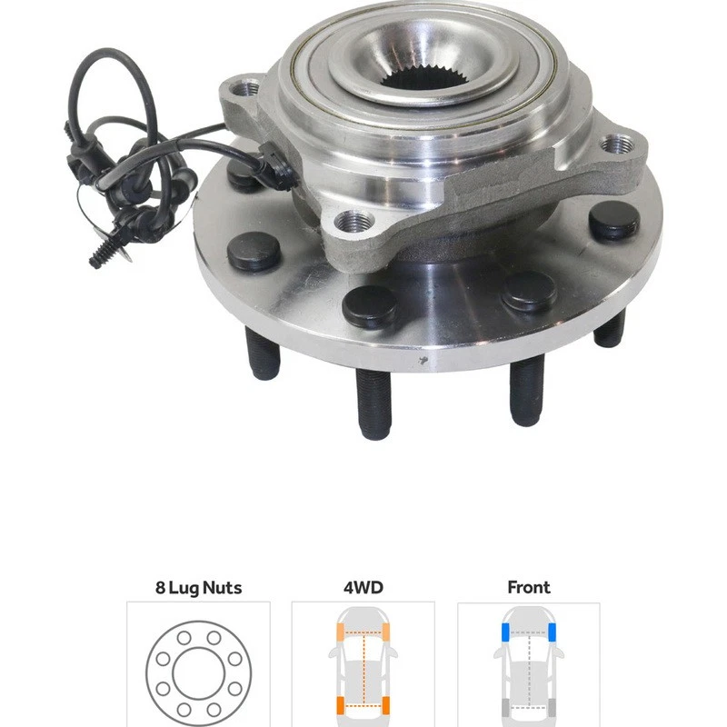 Buje de rueda para Ram 2500 3500 2012-2013 Foto 2 de 4