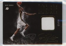 2013-14 Panini Intrigue Top Flight Unis 44/49 Alec Burks #71 8d2
