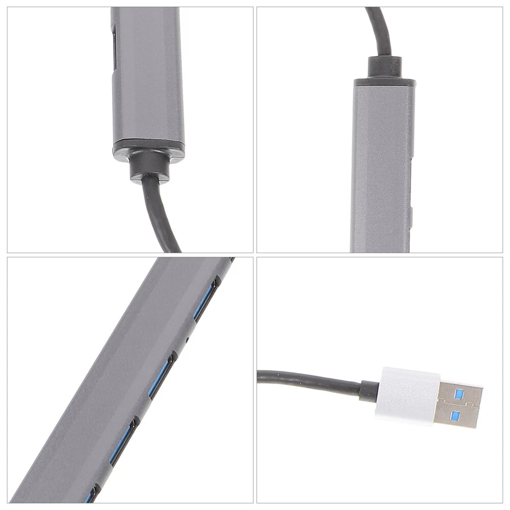 7-Port USB Hub for Desktop - High-Speed Data Transfer & Charging